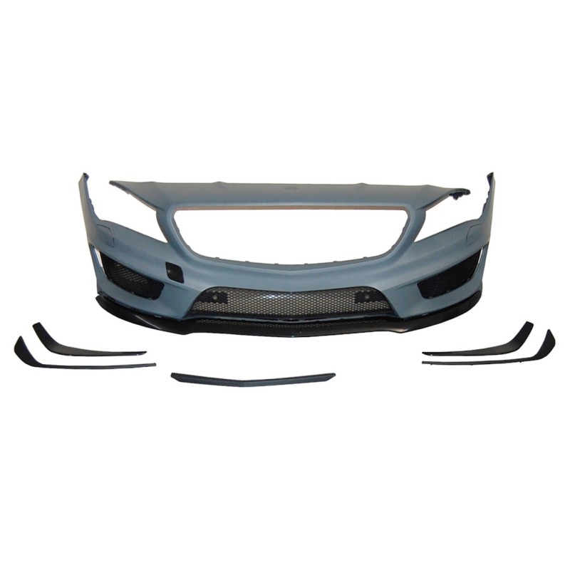 Pare-Choc Avant Mercedes W117 13-15 4P / SW Look AMG A45