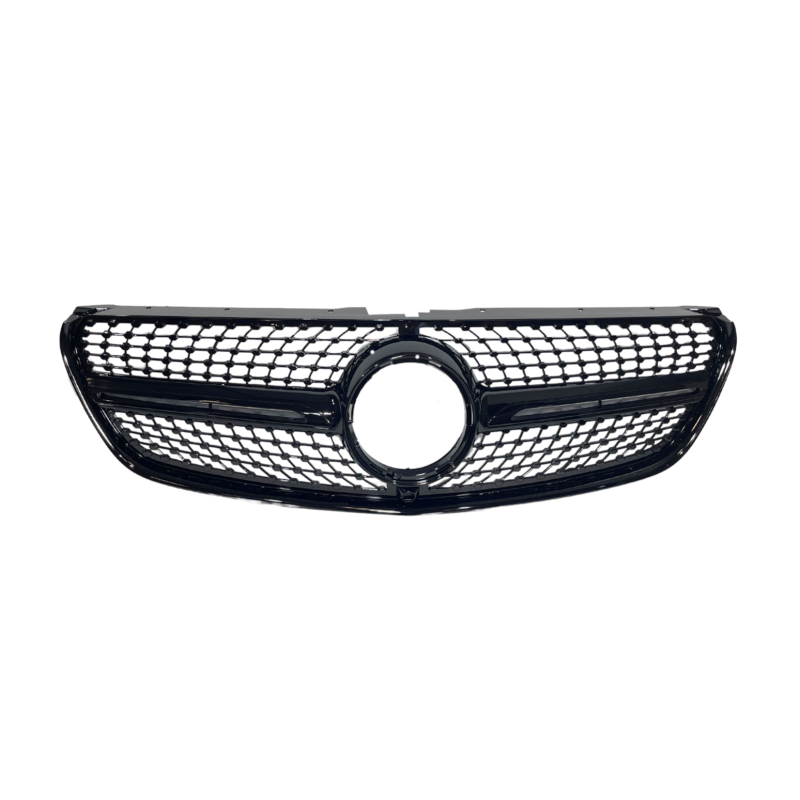 Calandre Mercedes Vito W447 2016-2020 Look Diamond Full Black