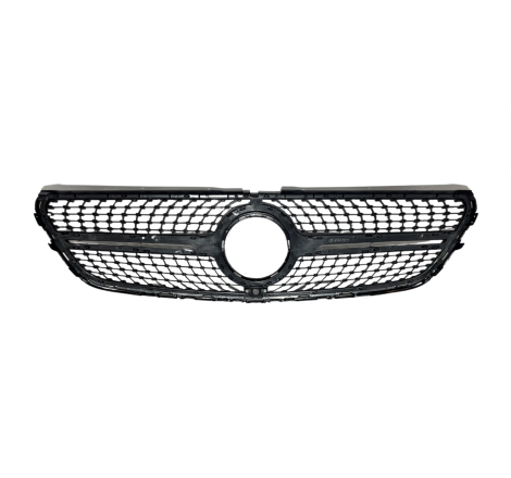 Calandre Mercedes Vito W447 2016-2020 Look Diamond Full Black