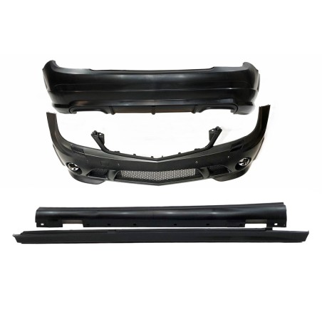 Kit De Carrosserie Mercedes W204 07-10 Look C63 ABS
