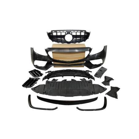 Pare - Choc Avant Mercedes W213 4p 2016-2019 / C238 look AMG E63