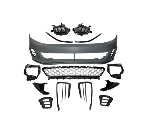 Pare-Choc Avant Volkswagen Caddy 2016-2020 Look Golf 7.5 GTI Déflecteur Avant