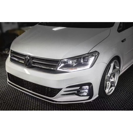 Pare-Choc Avant Volkswagen Caddy 2016-2020 Look Golf 7.5 GTI Déflecteur Avant