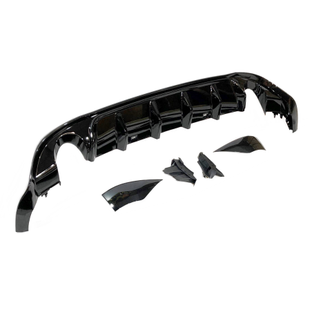 Kit De Carrosserie Volkswagen Golf 7.5 GTI Look TCR Noir brillant