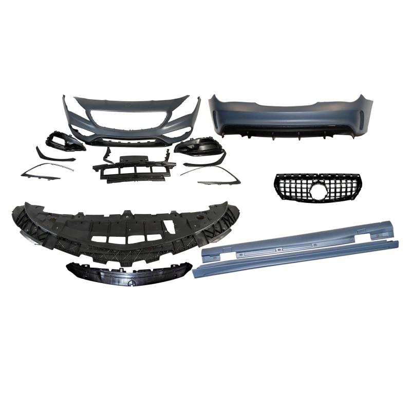 Kit De Carrosserie Mercedes W117 13-16 4P / SW LCI Look AMG A45 Calandre