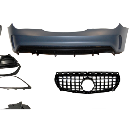 Kit De Carrosserie Mercedes W117 13-16 4P / SW LCI Look AMG A45 Calandre