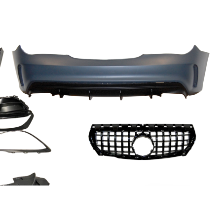Kit De Carrosserie Mercedes W117 13-16 4P / SW LCI Look AMG A45 Calandre