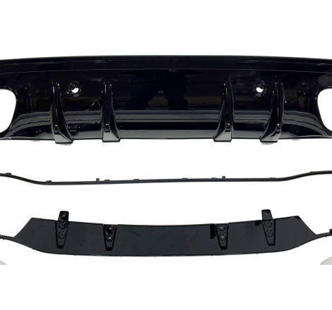 Déflecteur Arrière Mercedes W205 2019 4P / SW Look C63 ABS