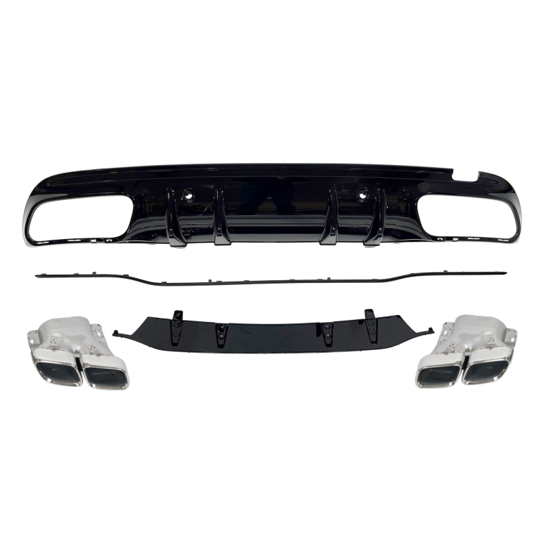 Déflecteur Arrière Mercedes W205 2019 4P / SW Look C63 ABS