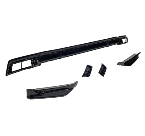 Diffuseur Arrière Ford Transit / Toureo Custom MK2 2024+ Noir brillant