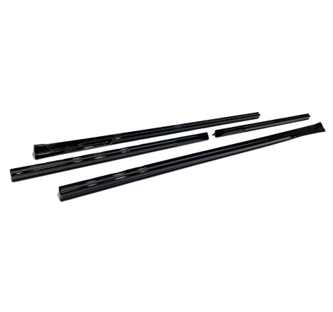 Diffuseur Jupes Ford Transit / Toureo Custom MK2 2024+ Noir brillant