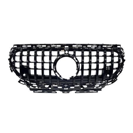 Calandre Mercedes W214 Look GT FULL BLACK Caméra