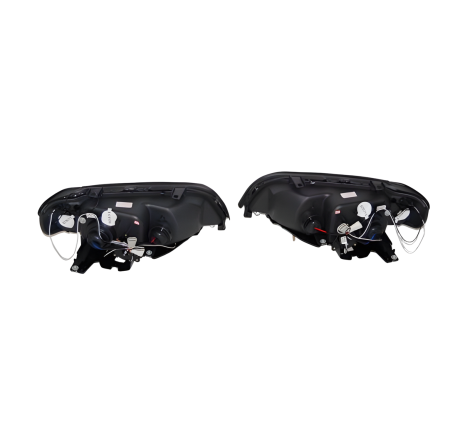 Set De Phares Avant Angel Eyes BMW X5 2001 Noir