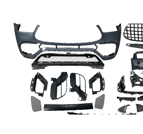 Pare-Choc Avant Mercedes W167 / C167 2020+ GLE Look AMG