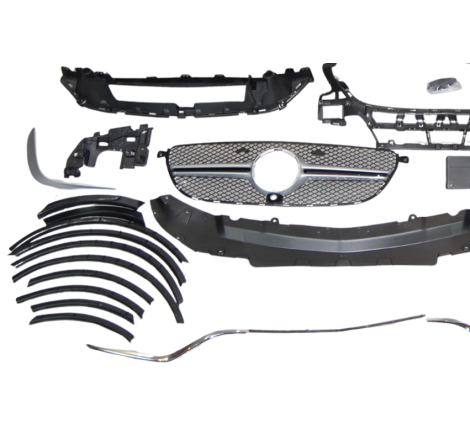 Kit De Carrosserie Mercedes W166 GLE 2014-2018 look AMG E63