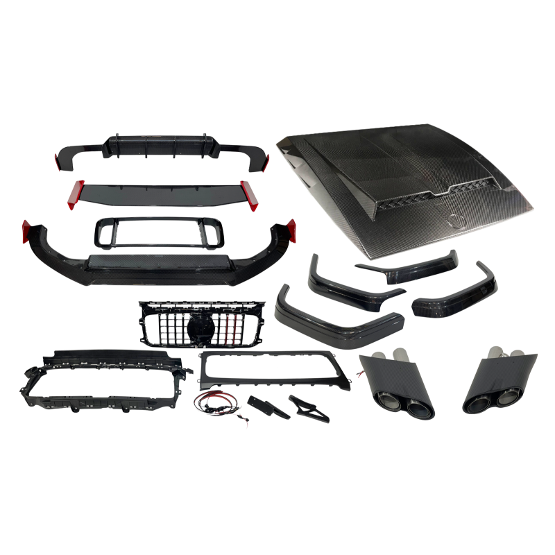 Kit De Carrosserie Mercedes W464 Look Rocket 900 Carbone