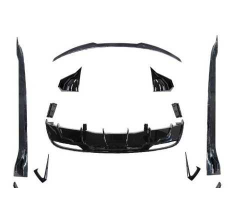 Kit De Carrosserie Tesla Model 3 LCI 2024+ Look Fast Noir brillant