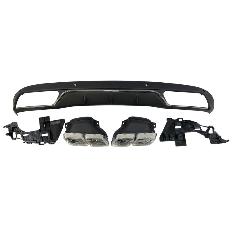 Déflecteur Arrière Mercedes W205 2014-2018 4P / SW Look C63 ABS