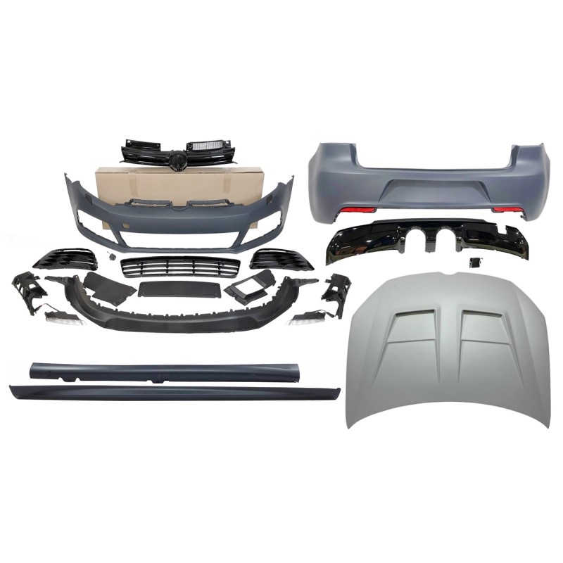 Kit De Carrosserie Volkswagen Golf 6 Look R20 Capot