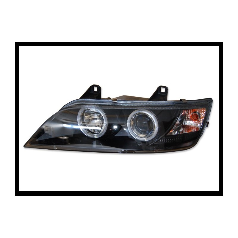 Set De Phares Avant Angel Eyes BMW Z3 1996-2002 Noir