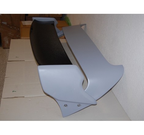 Aileron Subaru '08 WRX  Flat Carbone